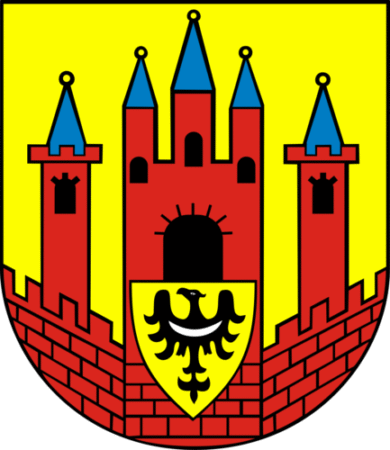 HERB GMINY PRZEWÓZ MIEJSCOWOŚĆ PIOTRÓW WOJ. LUBUSKIE